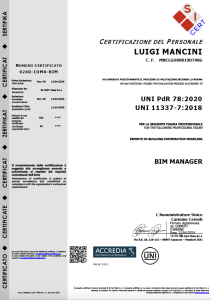 Bim-Manager Luigi Mancini